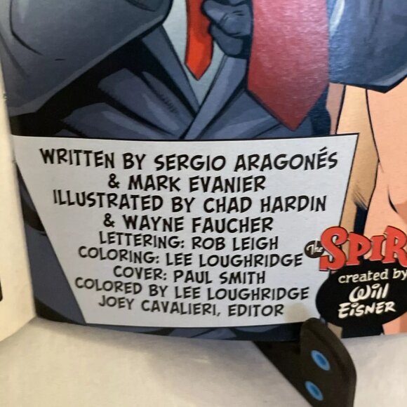 Spirit Vol 1 #21 Nor Prison Walls Paul Smith Cover DC Comics 2008 Sergio Aragoné - Picture 4 of 11